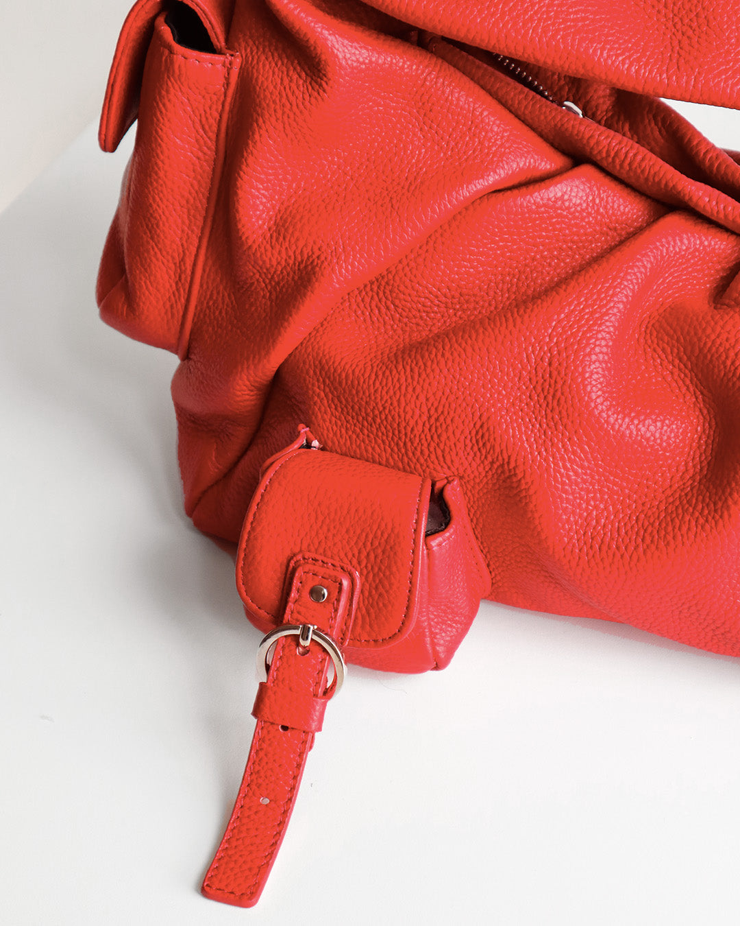 BETTY LEATHER BAG RED