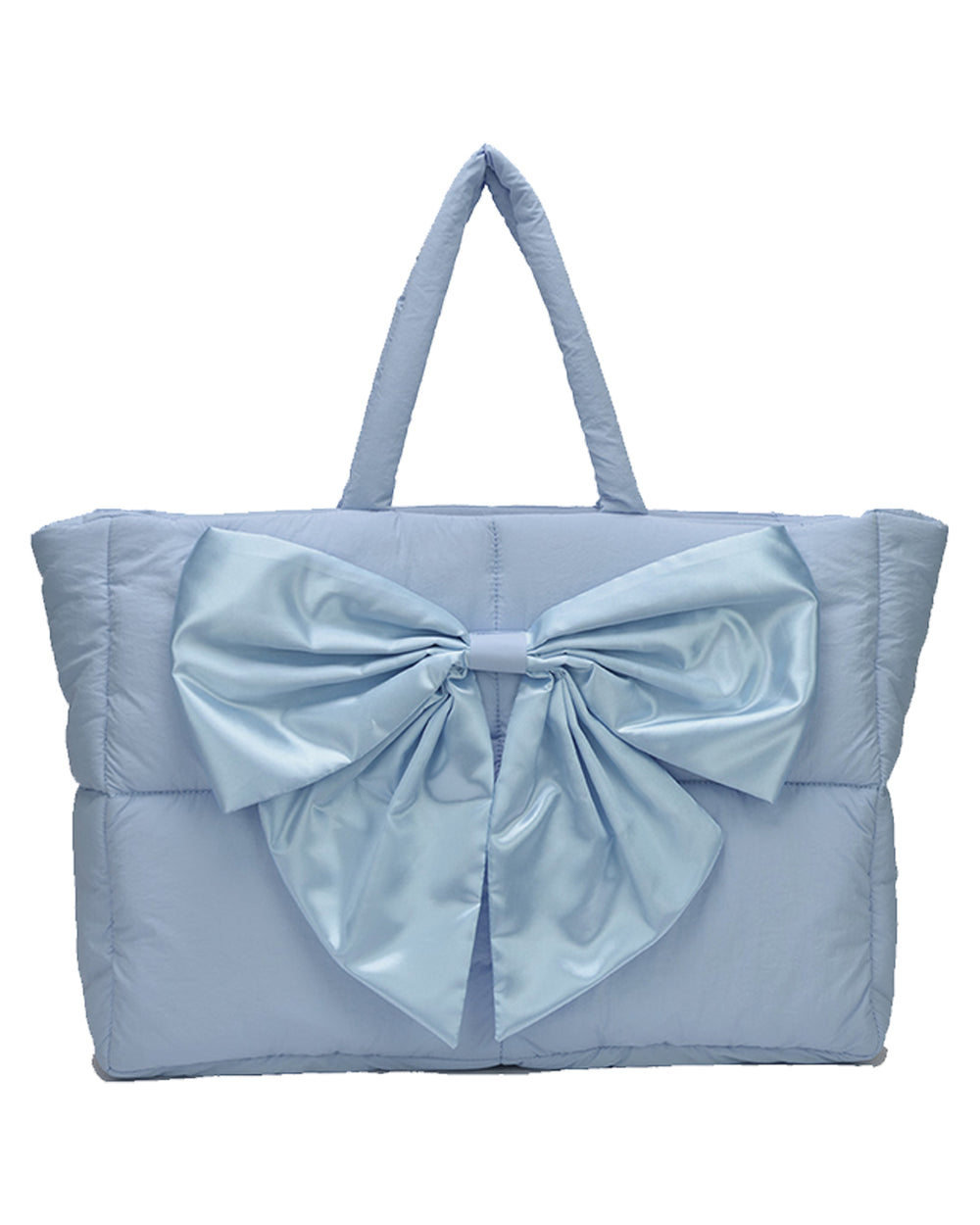 BOW TOTE BLUE