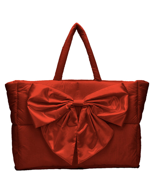 BOW TOTE RED LIMITED EDITION