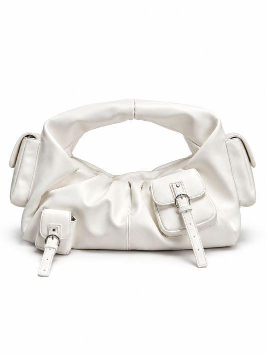BETTY LEATHER BAG WHITE