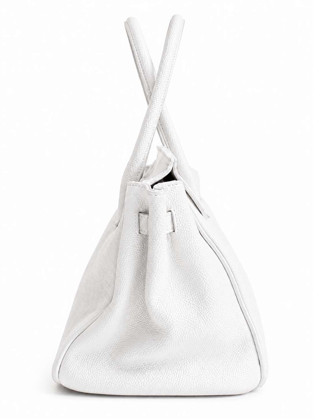 LEATHER CARRYALL WHITE