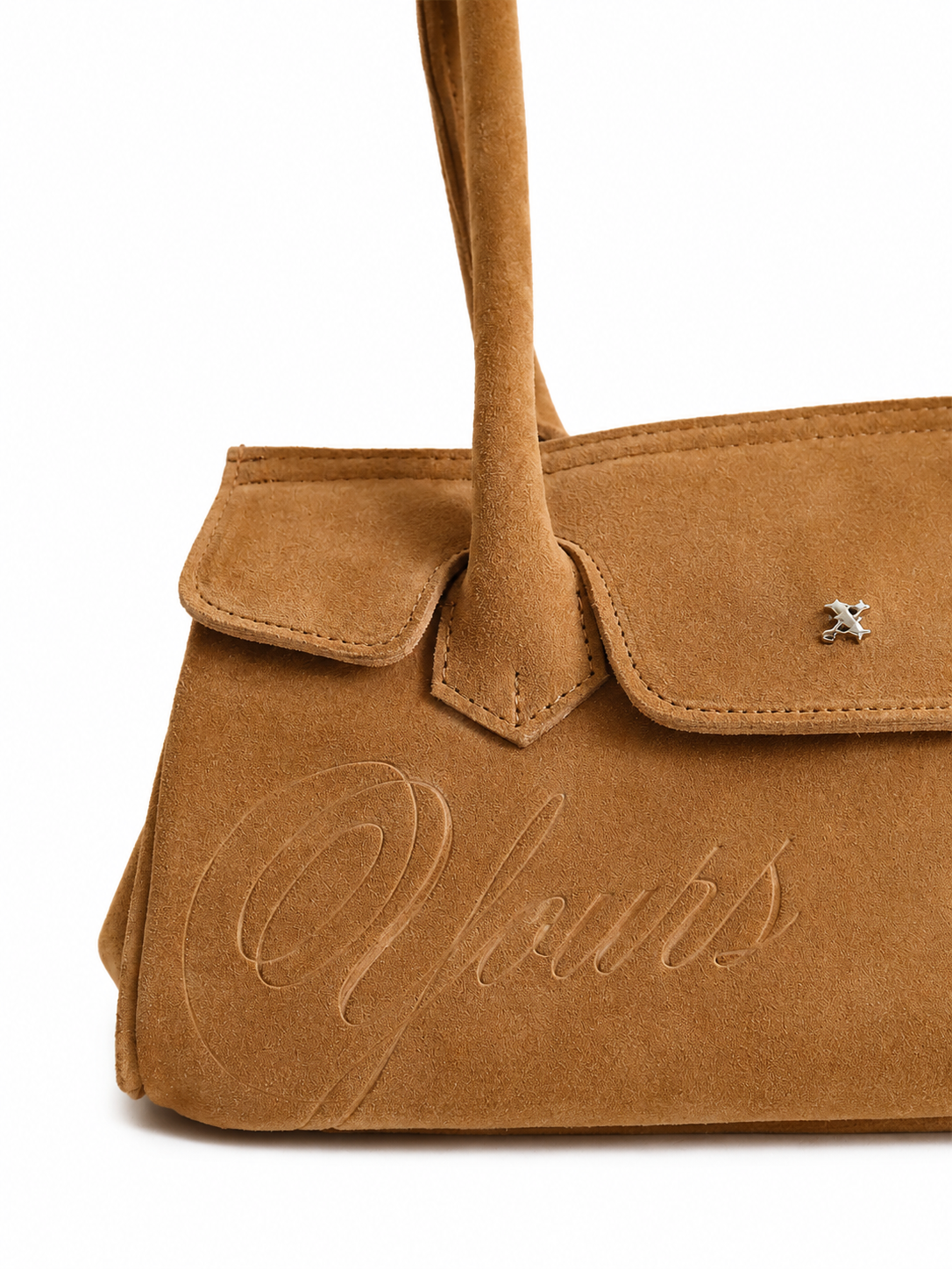 SUEDE CARRYALL MINI BEIGE