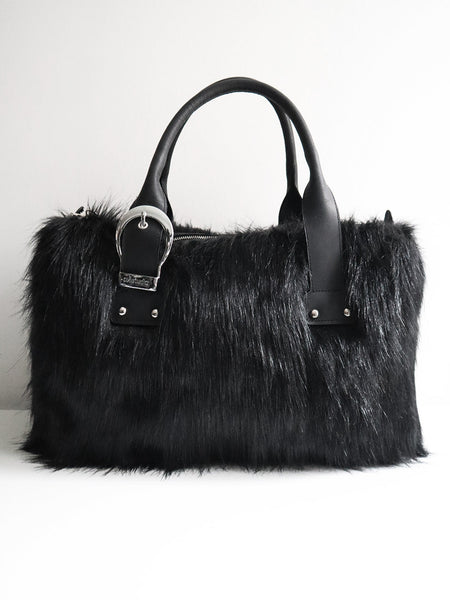JANE BAG FUR BLACK – Parallel X