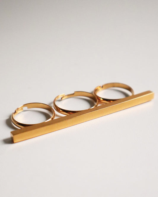 KNUCKLE RING GOLD