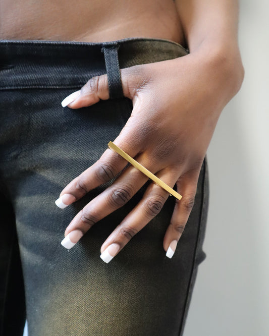 KNUCKLE RING GOLD