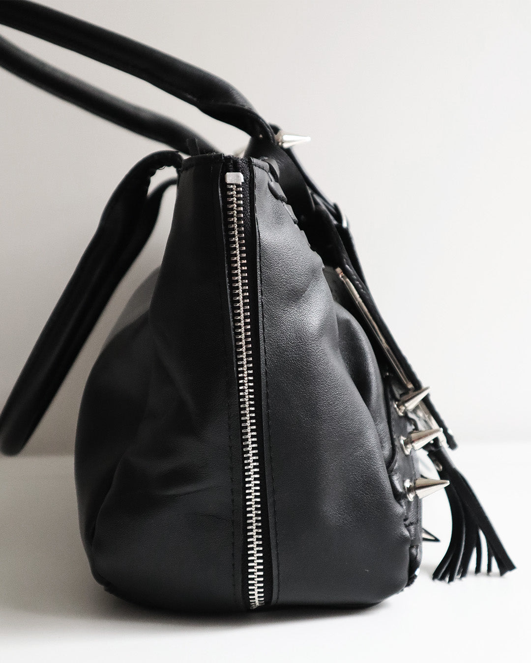 METRO LEATHER BAG BLACK
