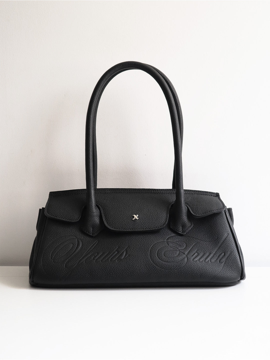 LEATHER CARRYALL MINI BLACK