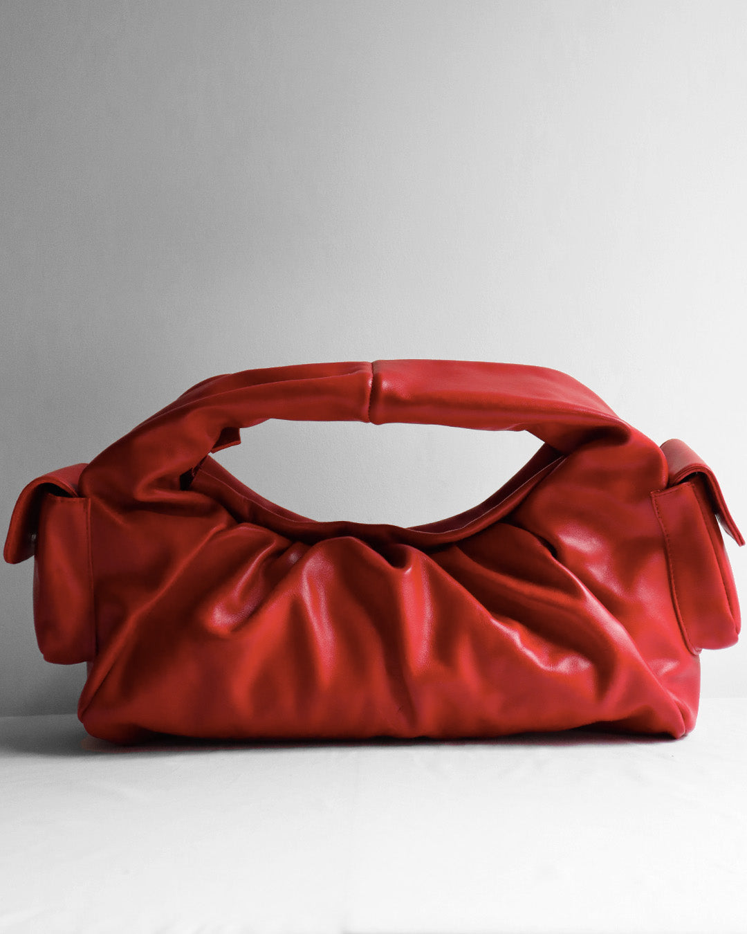 BETTY LEATHER BAG RED