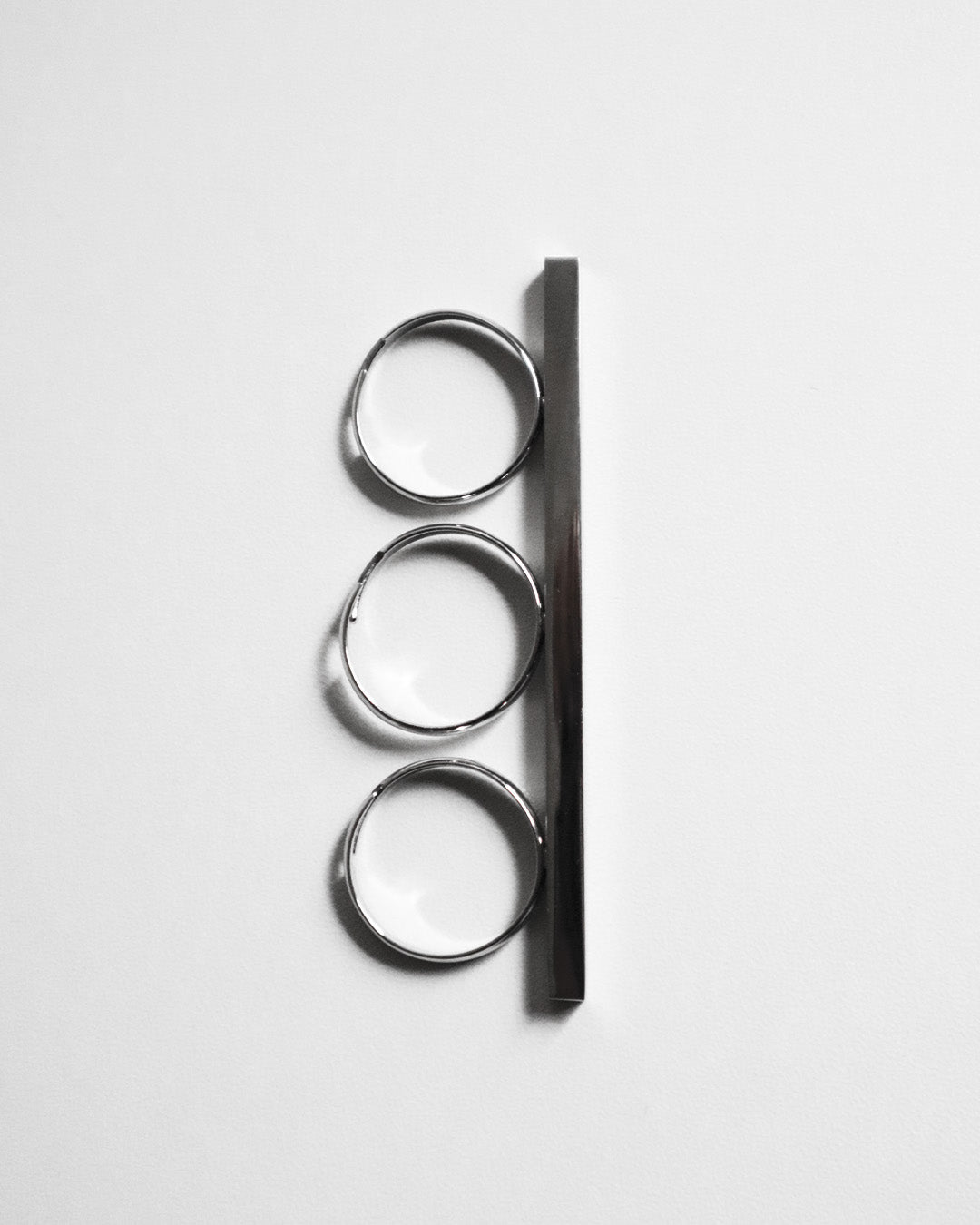 KNUCKLE RING SILVER