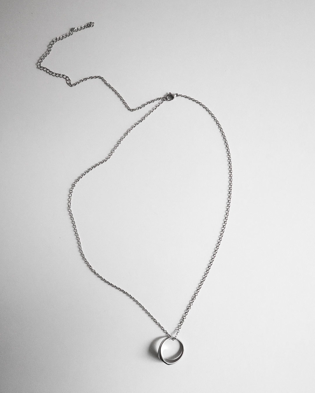 SIGNET NECKLACE SILVER