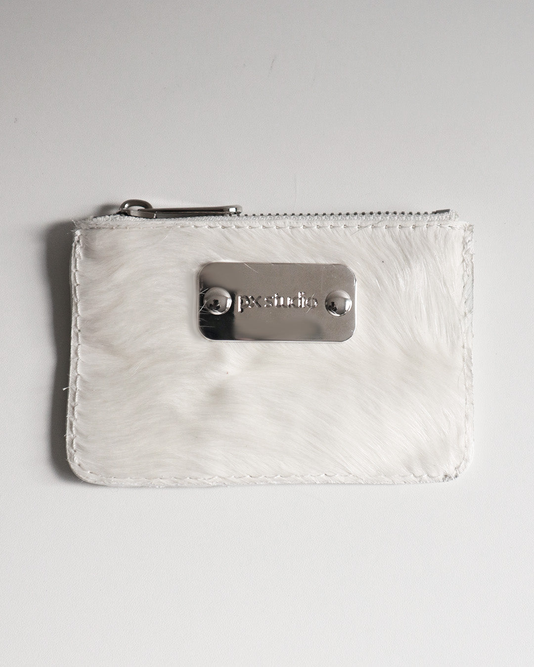 COWHIDE WALLET WHITE